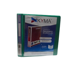 CARPETA DE ARGOLLAS  1  ARILLO O VERDE