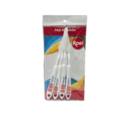 JUEGO DE ESPATULAS 4PZAS