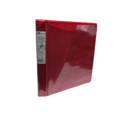 CARPETA DE ARGOLLAS 1 ROJO 18533